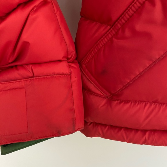 Burberry Reversible Color Block Nylon Down Puffer - Picture 7 of 8